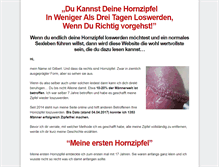 Tablet Screenshot of hornzipfel.net